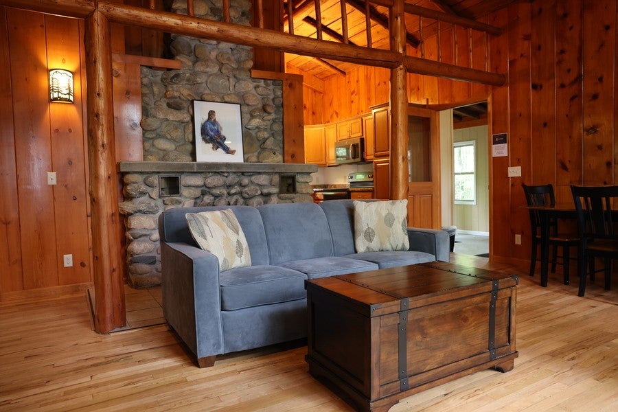 Greenleaf Lodge living space