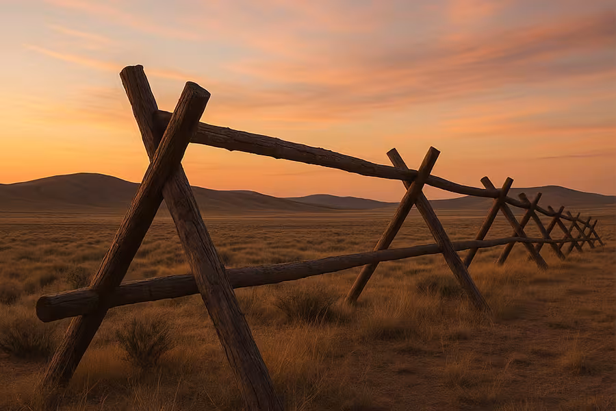 The Laramie Project Show Image with Fence