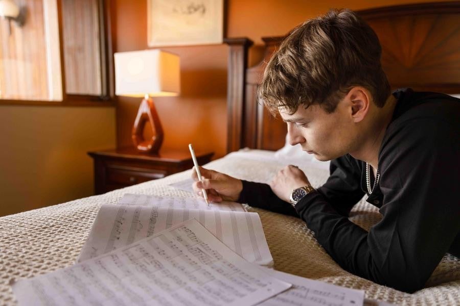 Music theory student