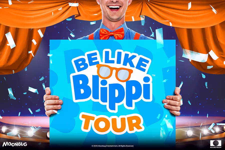 Be Like Blippi Tour! Artwork