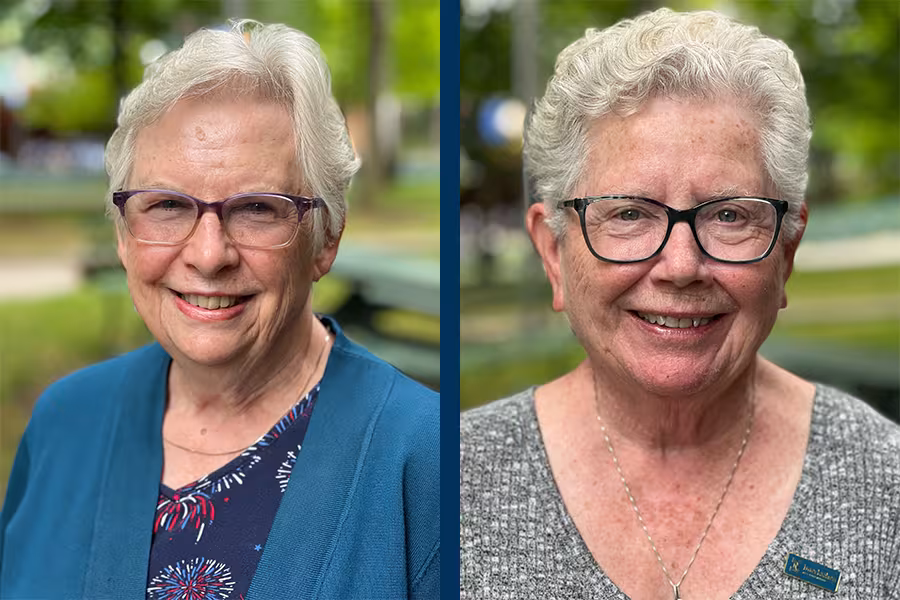 Headshopts of Susan Snyder Higgins and Carol Koski