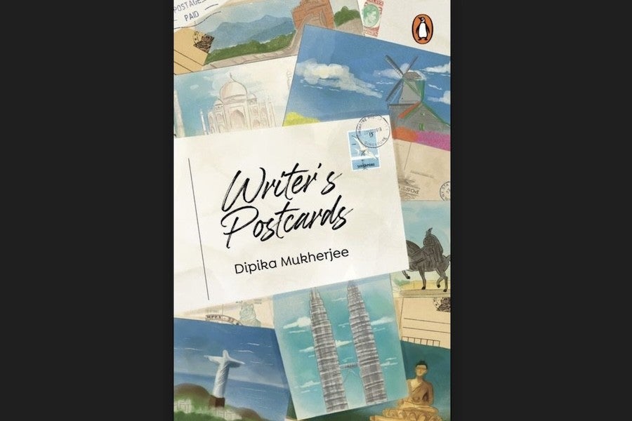Writer's Postcards book cover