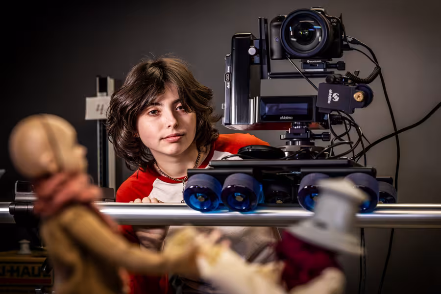 Academy 2024-25 Animation student camera setup