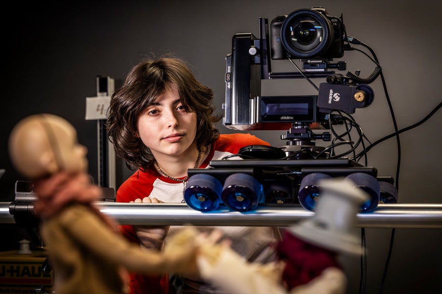 Academy 2024-25 Animation student camera setup