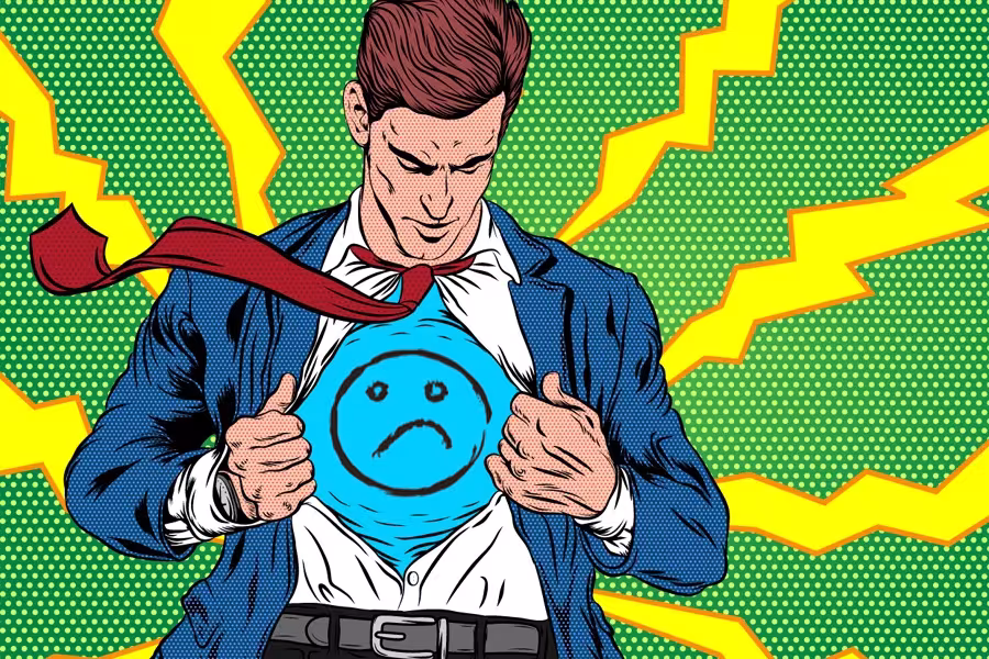 Loves Labour Lost Show Image with Superhero