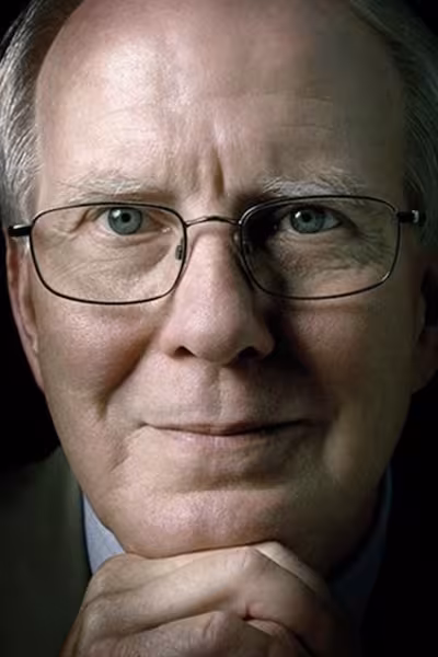 Steve Hayden gazes into the camera.