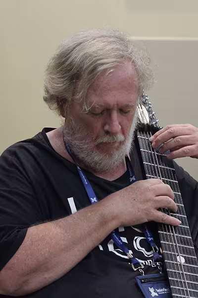 Arthur Durkee playing the Chapman Stick