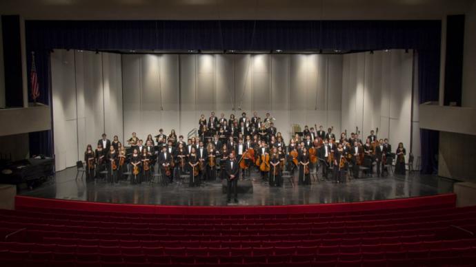 The 2015-16 Arts Academy Orchestra