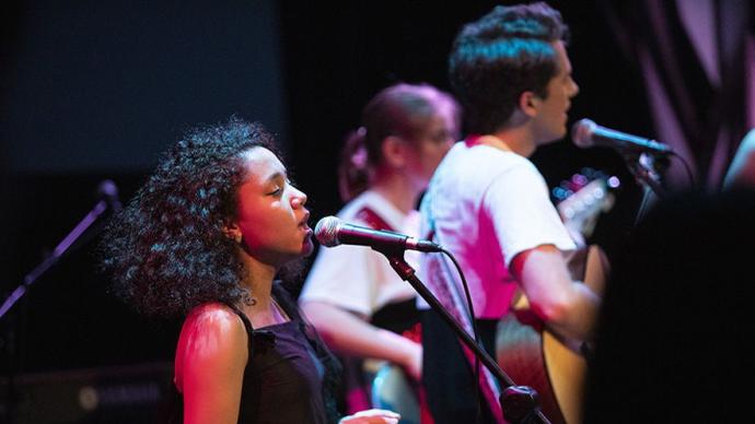Singer-songwriters students perform at National Sawdust