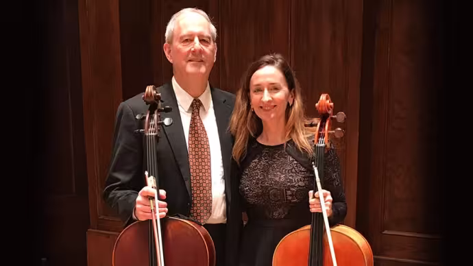 Paul Wingert and Una O'Riordan