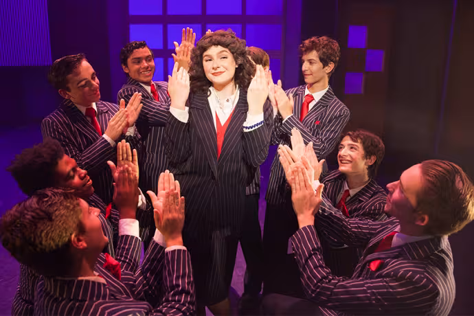 A scene from Interlochen Arts Camp's 2019 production of "9 to 5."