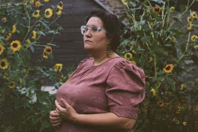 Carmen Maria Machado sunflowers 900x600