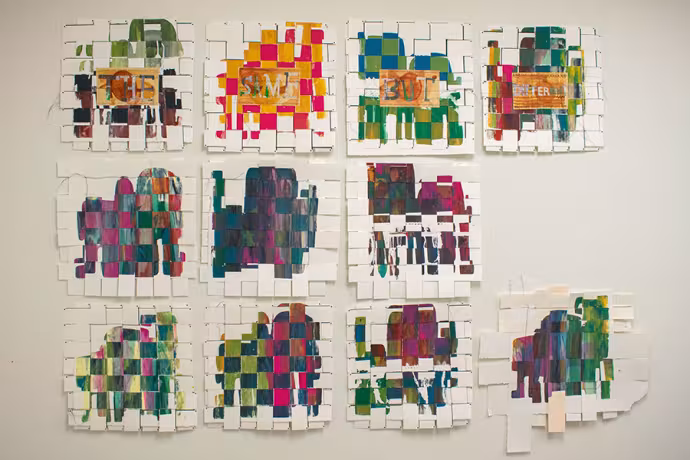 The Same But Different, a work by Marlene Schwier