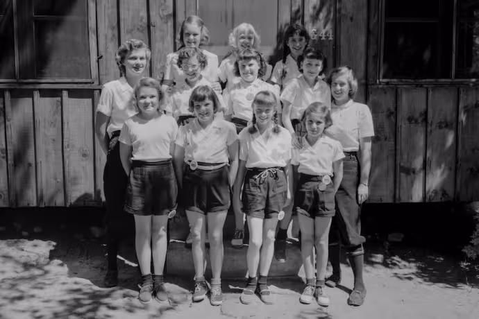 Ginger Lane 1950 Camp cabin