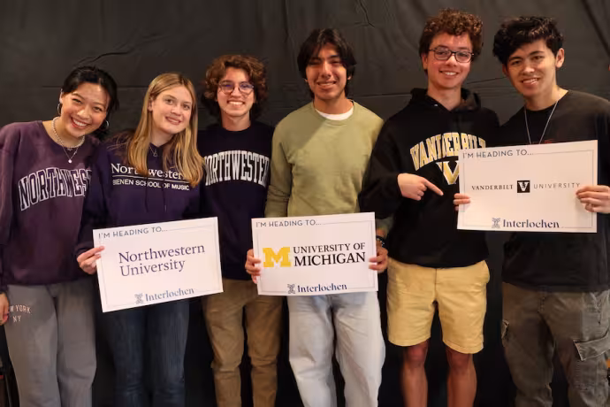 Signing Day at Interlochen Arts Academy