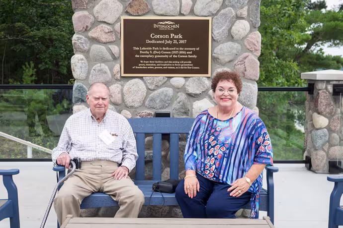 Tom Corson and Claire Corson Skinner