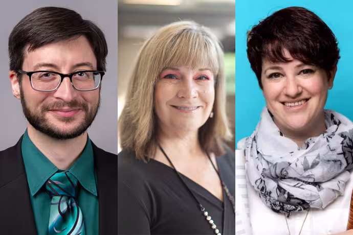 Andrew Martin Smith, Cynthia Van Maanen, and Jamie Leigh Sampson