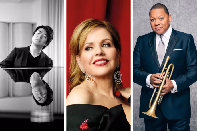 Lang Lang, Renée Fleming, and Wynton Marsalis