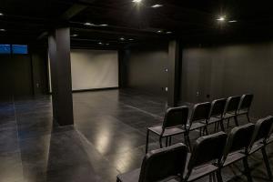 The Interdisciplinary Arts Suite's black box theatre