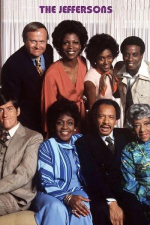 Damon Evans and the cast of The Jeffersons 1975-1985