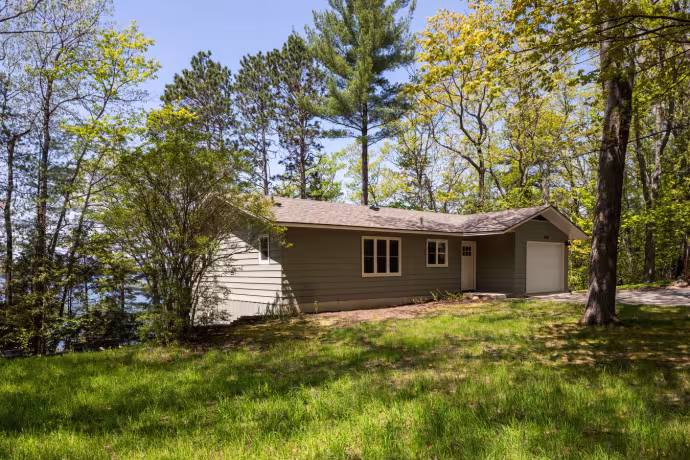 Exterior shot of the Fay Maddy House