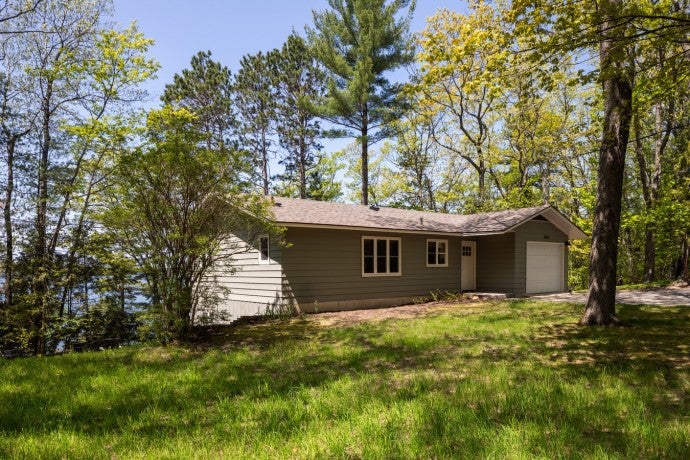 Exterior shot of the Fay Maddy House