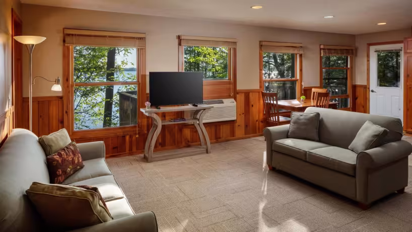 Canfield Cabin Living Room