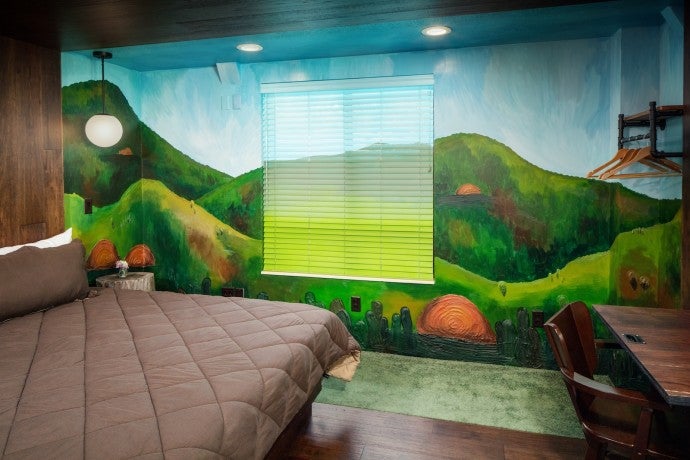 Stone Hotel Art Room Bedroom