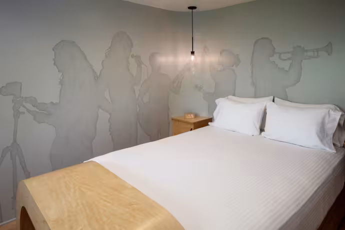 Stone Hotel Art Room Bedroom