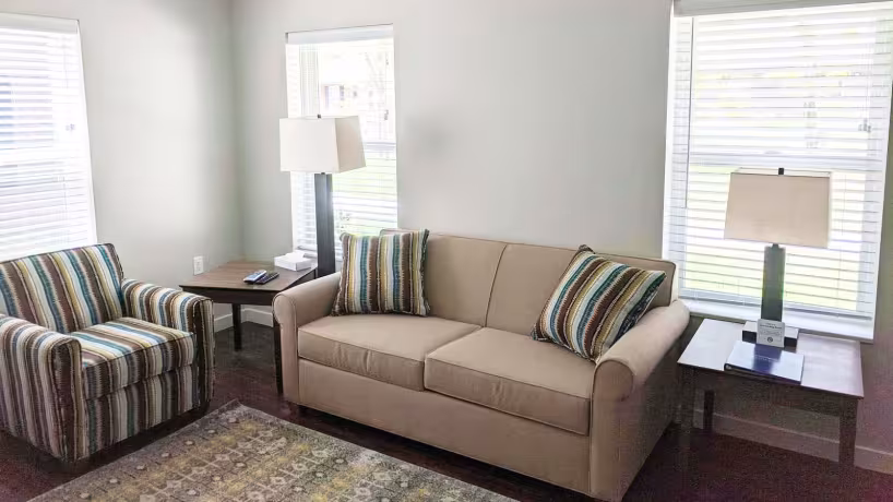 Penn Colony Suite living room