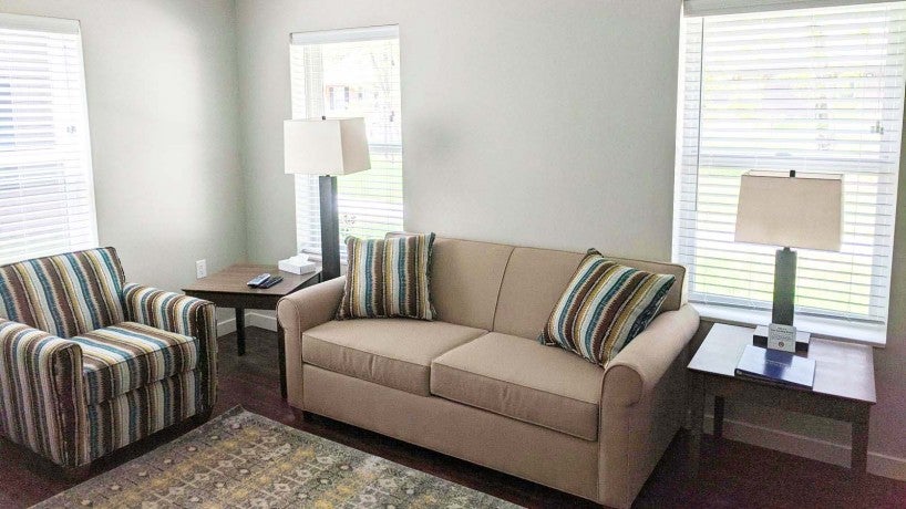 Penn Colony Suite living room