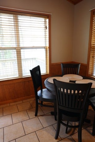 Ash House dining area
