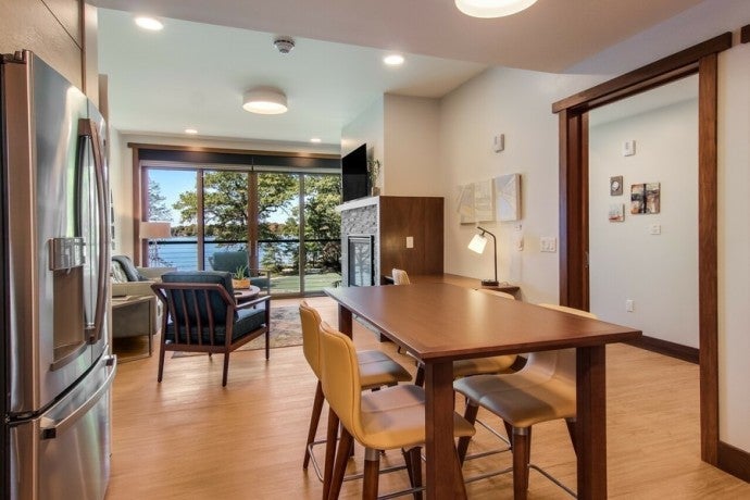 Dow House Suite dining area