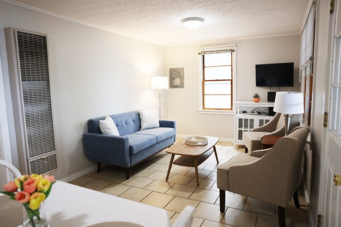 Maple House living room