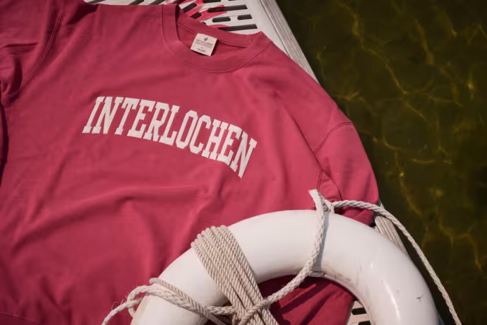 Scholarship Merchandise 2025 Red Sweatshirt with Life Ring