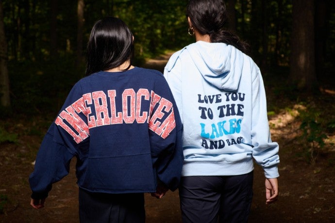 Scholarship Merchandise 2025 Backs of Sweatshirts