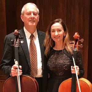 Paul Wingert and Una O'Riordan