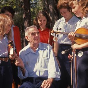Joseph Maddy with campers in 1965