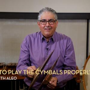 How to play the cymbals properly