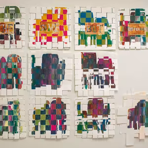 The Same But Different, a work by Marlene Schwier