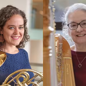 Dr. Lauren Hunt and Joan Holland