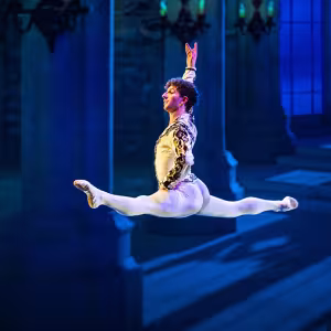 An Interlochen Arts Academy dance student performs during the Fall Dance. 