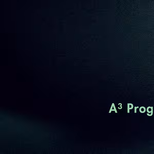 The A3 program logo